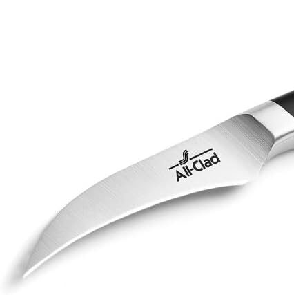 Cuchillo mondador curvado